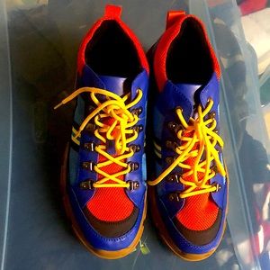 Red and Blue shoes from I•N•C - INTERNATIONAL CONCEPTS for $43